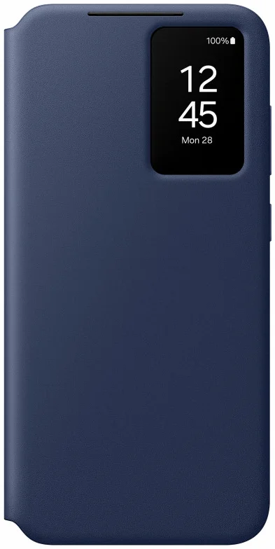 Origineel Samsung Galaxy S24 FE Hoesje Smart View Wallet Case Blauw afbeelding 2