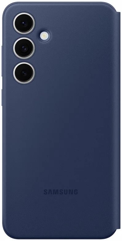 Origineel Samsung Galaxy S24 FE Hoesje Smart View Wallet Case Blauw afbeelding 4