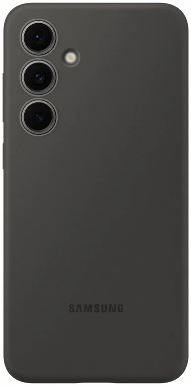 Origineel Samsung Galaxy S24 FE Hoesje Silicone Case Back Cover Zwart afbeelding 1