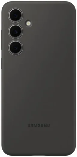 Origineel Samsung Galaxy S24 FE Hoesje Silicone Case Back Cover Zwart afbeelding 1