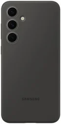 Origineel Samsung Galaxy S24 FE Hoesje Silicone Case Back Cover Zwart afbeelding