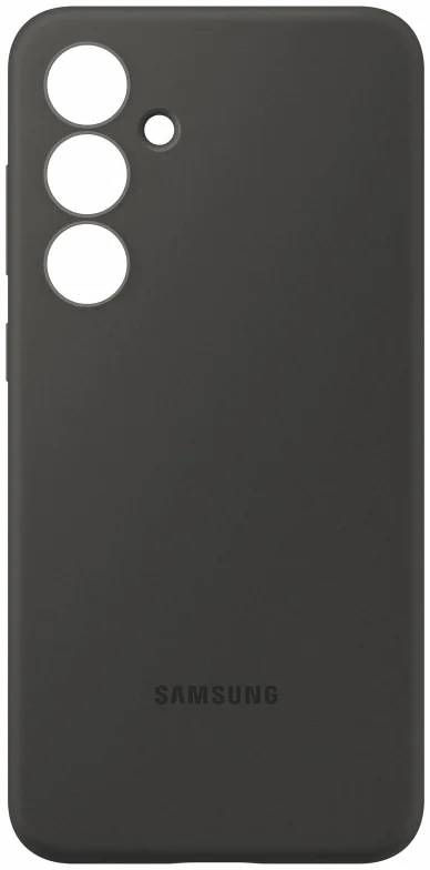 Origineel Samsung Galaxy S24 FE Hoesje Silicone Case Back Cover Zwart afbeelding 2
