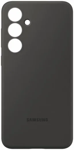 Origineel Samsung Galaxy S24 FE Hoesje Silicone Case Back Cover Zwart afbeelding 2