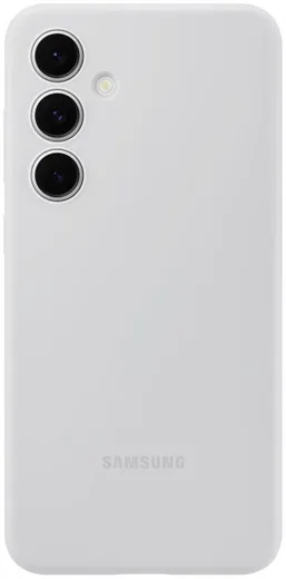Origineel Samsung Galaxy S24 FE Hoesje Silicone Case Back Cover Grijs afbeelding 1