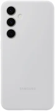 Origineel Samsung Galaxy S24 FE Hoesje Silicone Case Back Cover Grijs