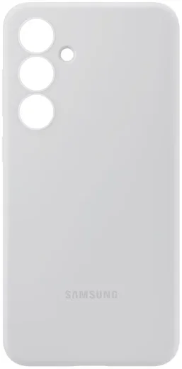Origineel Samsung Galaxy S24 FE Hoesje Silicone Case Back Cover Grijs afbeelding 2
