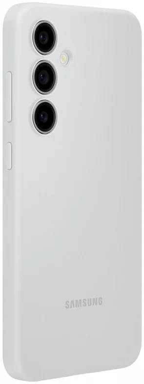 Origineel Samsung Galaxy S24 FE Hoesje Silicone Case Back Cover Grijs afbeelding 4