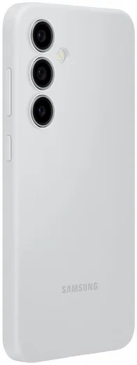 Origineel Samsung Galaxy S24 FE Hoesje Silicone Case Back Cover Grijs afbeelding 4