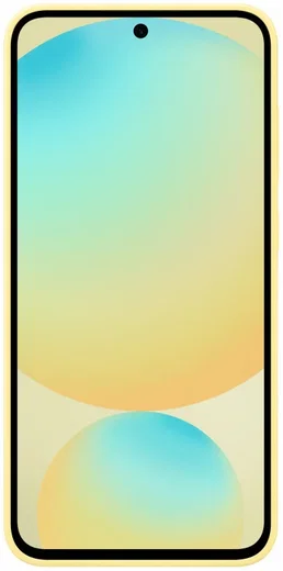 Origineel Samsung Galaxy S24 FE Hoesje Silicone Case Back Cover Geel afbeelding 3