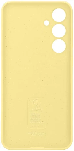 Origineel Samsung Galaxy S24 FE Hoesje Silicone Case Back Cover Geel afbeelding 5