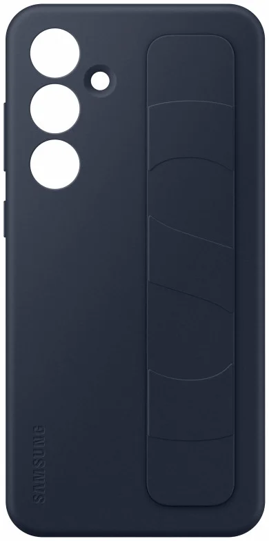 Origineel Samsung Galaxy S24 FE Hoesje Standing Grip Case Zwart / Blauw afbeelding 3