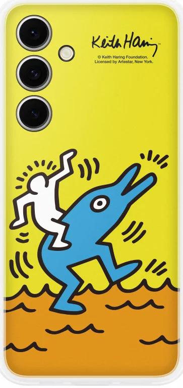 Origineel Samsung Galaxy S24 FE Hoesje FlipSuit Case Back Cover Geel afbeelding 1
