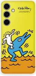 Origineel Samsung Galaxy S24 FE Hoesje FlipSuit Case Back Cover Geel afbeelding