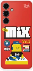 Origineel Samsung Galaxy S24 FE Hoesje FlipSuit Case Back Cover Rood afbeelding