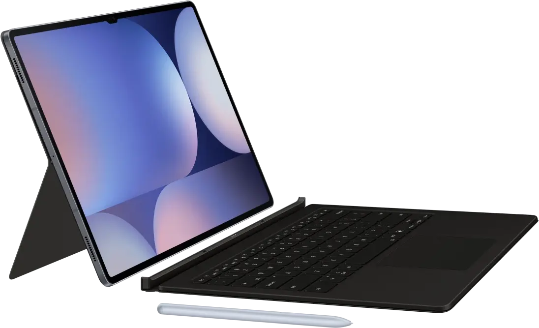 Originele Samsung Galaxy Tab S10 / S9 Ultra Hoes Keyboard Cover Zwart afbeelding 1