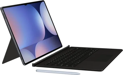 Originele Samsung Galaxy Tab S10 / S9 Ultra Hoes Keyboard Cover Zwart afbeelding 1