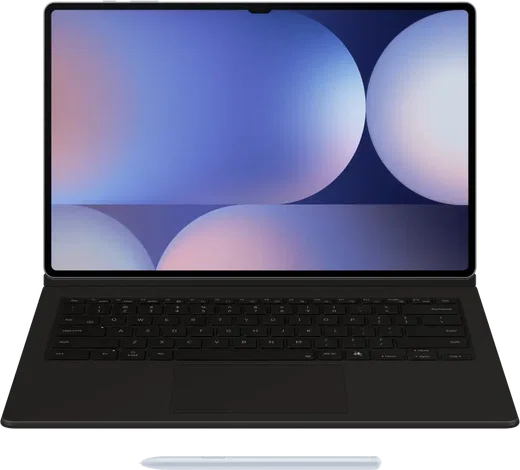 Originele Samsung Galaxy Tab S10 / S9 Ultra Hoes Keyboard Cover Zwart afbeelding 2