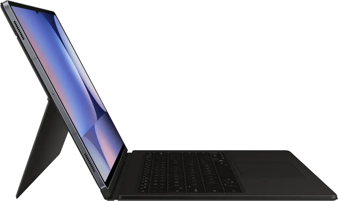 Originele Samsung Galaxy Tab S10 / S9 Ultra Hoes Keyboard Cover Zwart afbeelding 4