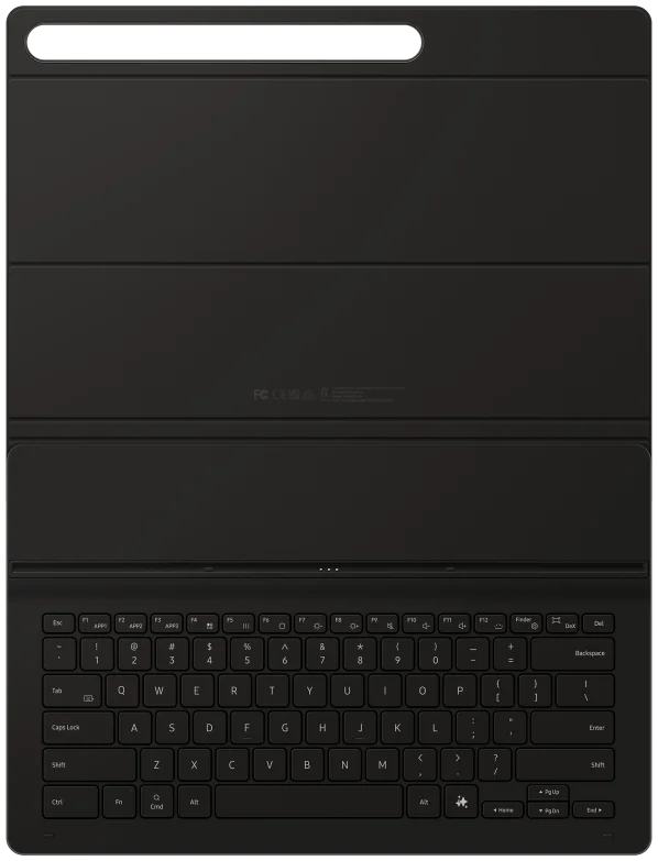 Originele Samsung Galaxy Tab S10 / S9 Ultra Hoes Slim Keyboard Cover Zwart afbeelding 10