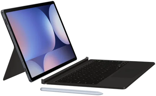 Originele Samsung Galaxy Tab S10+ / S9+ / S9 FE+ Hoes Keyboard Cover Zwart afbeelding 1
