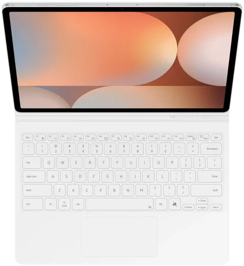 Originele Samsung Galaxy Tab S10+ / S9+ / S9 FE+ Hoes Keyboard Cover Wit afbeelding 3