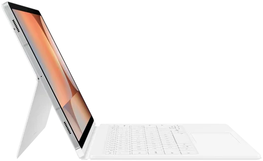 Originele Samsung Galaxy Tab S10+ / S9+ / S9 FE+ Hoes Keyboard Cover Wit afbeelding 4