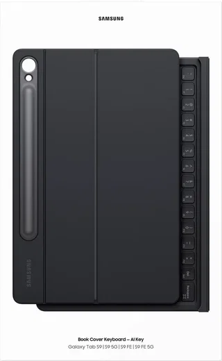 Originele Samsung Galaxy Tab S10 Lite / S10 FE / S9 (FE) Hoes Keyboard Zwart afbeelding 8