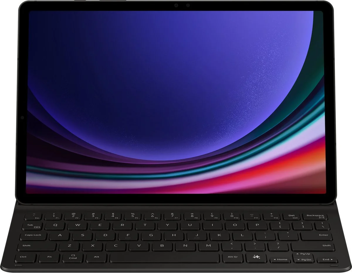Originele Samsung Galaxy Tab S10 Lite / S10 FE/ S9 (FE) Hoes Slim Keyboard Zwart afbeelding 9