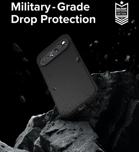 Ringke Onyx Google Pixel 9 Pro XL Hoesje Flexibel TPU Back Cover Zwart afbeelding 3