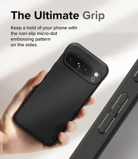 Ringke Onyx Google Pixel 9 Pro XL Hoesje Flexibel TPU Back Cover Zwart afbeelding 4