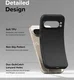 Ringke Onyx Google Pixel 9 Pro XL Hoesje Flexibel TPU Back Cover Zwart afbeelding 7