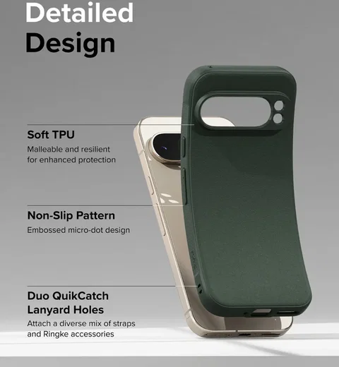 Ringke Onyx Google Pixel 9 Pro XL Hoesje Flexibel TPU Back Cover Groen afbeelding 7