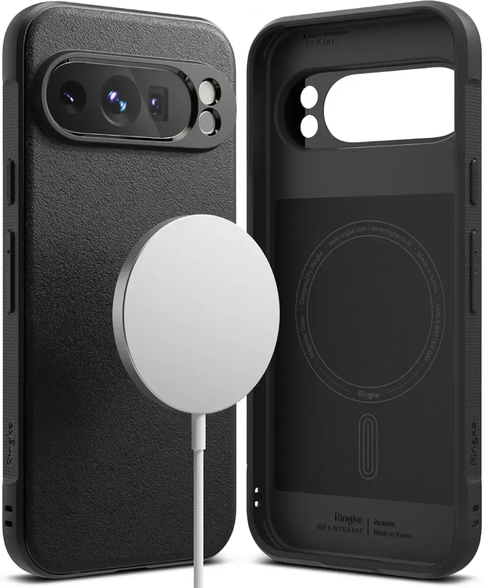 Ringke Onyx Magnetic Google Pixel 9 Pro XL Hoesje MagSafe Zwart afbeelding 1