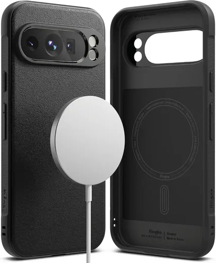 Ringke Onyx Magnetic Google Pixel 9 Pro XL Hoesje MagSafe Zwart afbeelding 1