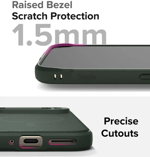 Ringke Onyx Magnetic Google Pixel 9 Pro XL Hoesje MagSafe Groen afbeelding 10