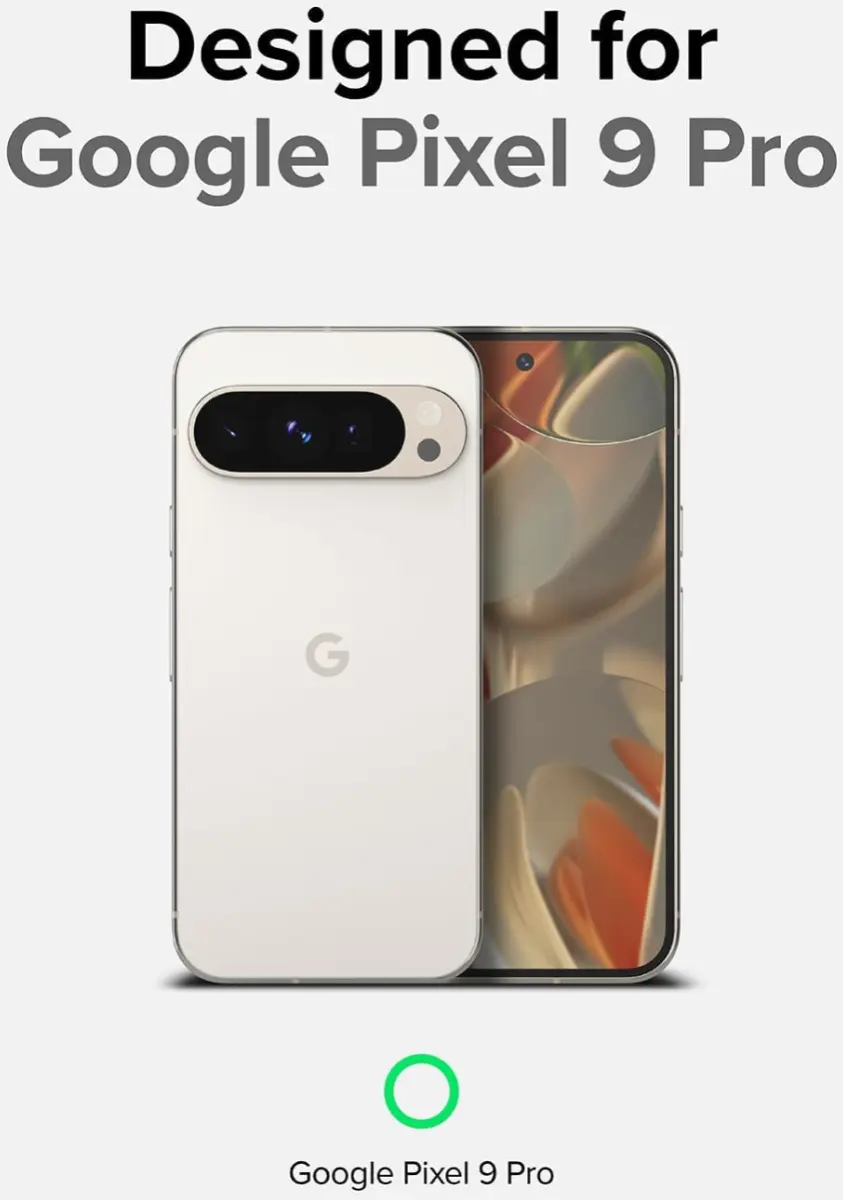 Ringke Onyx Google Pixel 9 Pro Hoesje Flexibel TPU Back Cover Zwart afbeelding 3