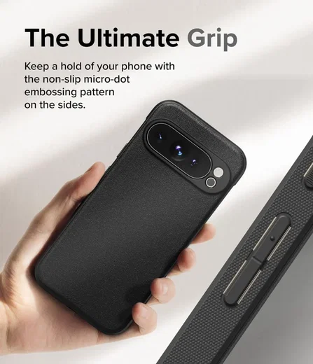 Ringke Onyx Google Pixel 9 Pro Hoesje Flexibel TPU Back Cover Zwart afbeelding 4