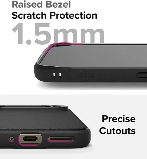 Ringke Onyx Google Pixel 9 Pro Hoesje Flexibel TPU Back Cover Zwart afbeelding 7