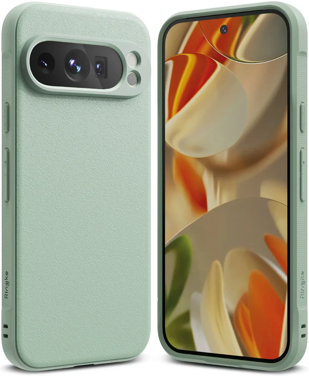 Ringke Onyx Google Pixel 9 Pro Hoesje Flexibel TPU Back Cover Mint Groen afbeelding 1