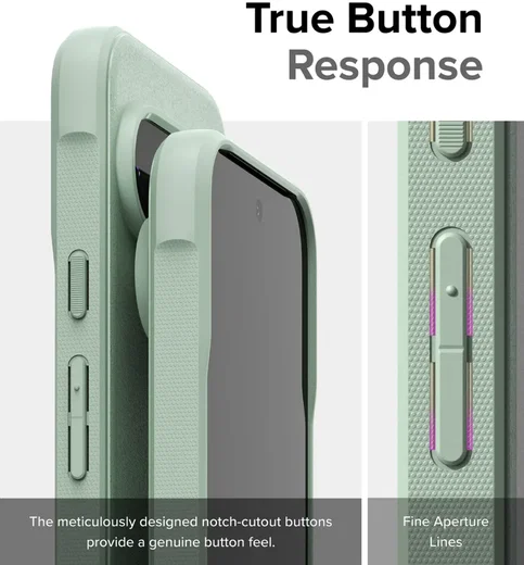 Ringke Onyx Google Pixel 9 Pro Hoesje Flexibel TPU Back Cover Mint Groen afbeelding 11