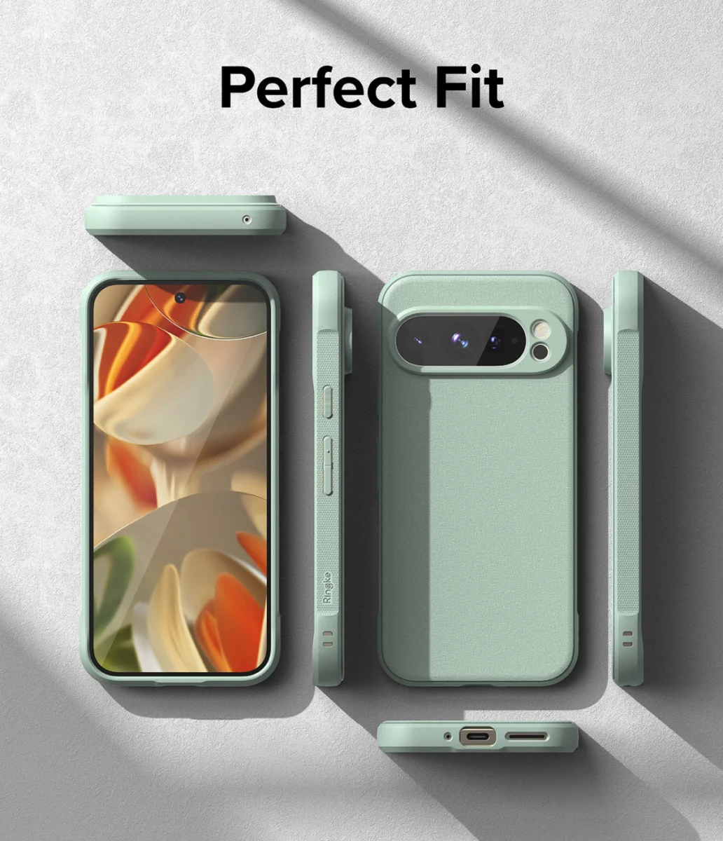 Ringke Onyx Google Pixel 9 Pro Hoesje Flexibel TPU Back Cover Mint Groen afbeelding 12