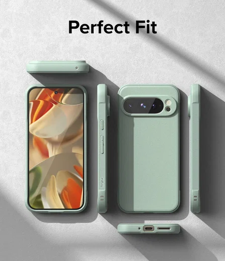 Ringke Onyx Google Pixel 9 Pro Hoesje Flexibel TPU Back Cover Mint Groen afbeelding 12