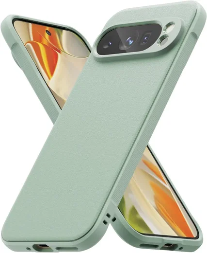 Ringke Onyx Google Pixel 9 Pro Hoesje Flexibel TPU Back Cover Mint Groen afbeelding 2