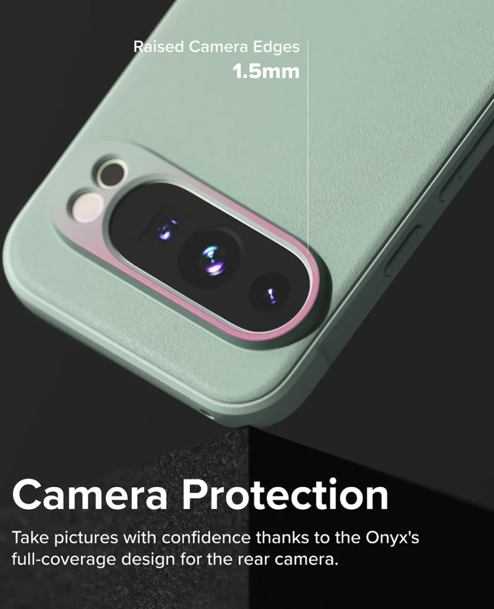 Ringke Onyx Google Pixel 9 Pro Hoesje Flexibel TPU Back Cover Mint Groen afbeelding 8