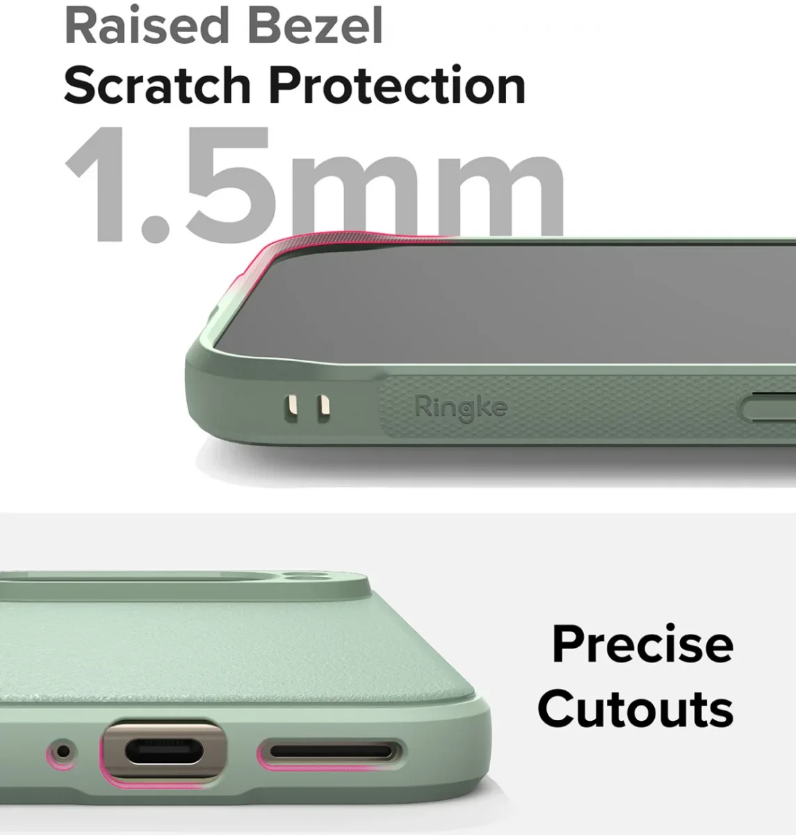 Ringke Onyx Google Pixel 9 Pro Hoesje Flexibel TPU Back Cover Mint Groen afbeelding 9