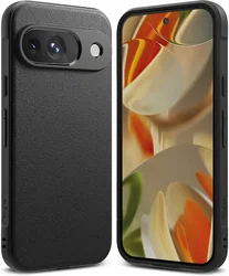 Ringke Onyx Google Pixel 9 Hoesje Flexibel TPU Back Cover Zwart afbeelding