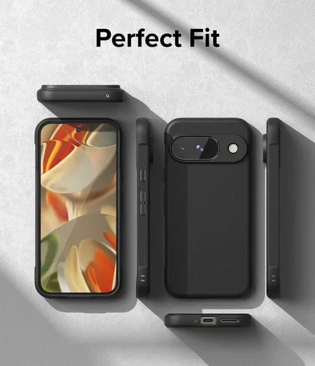 Ringke Onyx Google Pixel 9 Hoesje Flexibel TPU Back Cover Zwart afbeelding 11