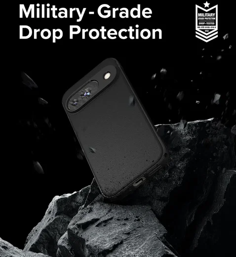 Ringke Onyx Google Pixel 9 Hoesje Flexibel TPU Back Cover Zwart afbeelding 3