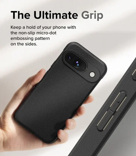 Ringke Onyx Google Pixel 9 Hoesje Flexibel TPU Back Cover Zwart afbeelding 4