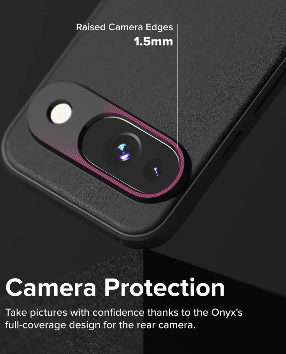 Ringke Onyx Google Pixel 9 Hoesje Flexibel TPU Back Cover Zwart afbeelding 7